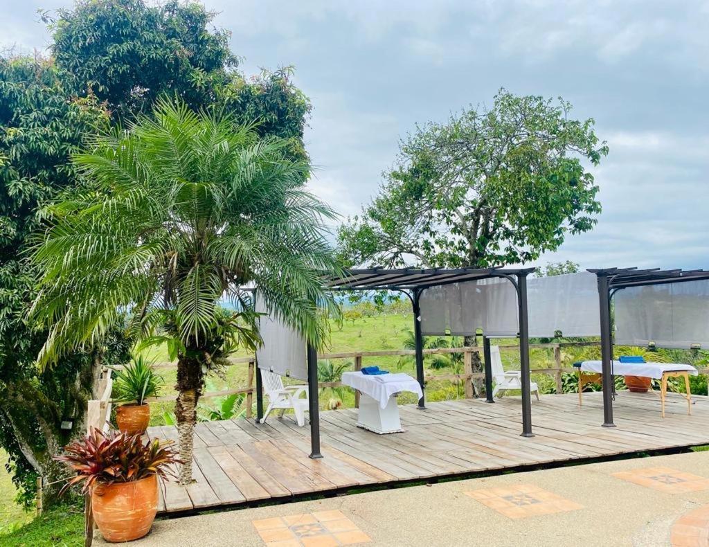 Finca Hotel El Laurel - Parque Del Cafe Монтенегро Екстериор снимка